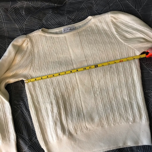 [Vintage] J.T.Martin Boat Neck Sweeter Long Sleeve - Picture 5 of 8